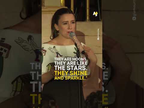 Ms. Rachel Wears Dress Designed by Palestinian Children