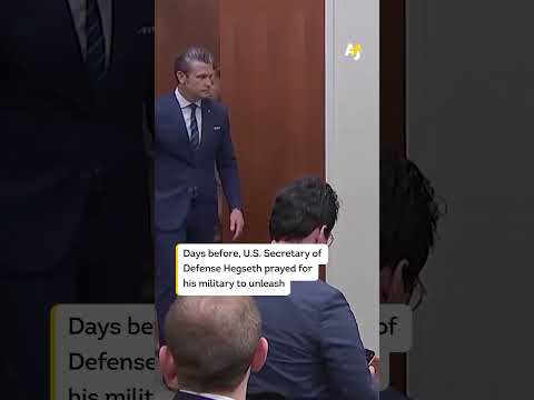 Pope Says God Rejects Prayers for War After U.S. Prays for War