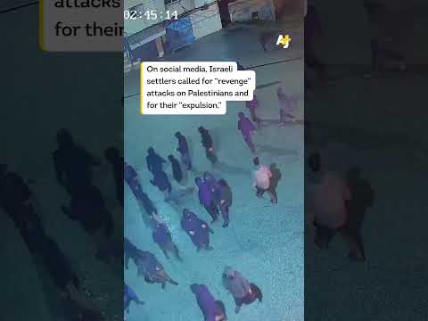 Israeli Settlers Attack Palestinian School