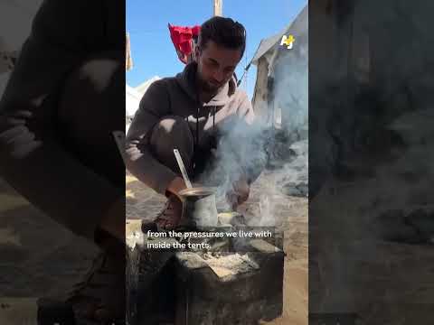 Gaza Musician Turns Household Items Into Drums