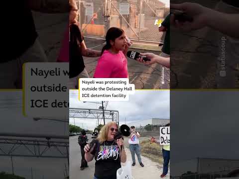 10-Year-Old Says To Lock Trump Up in ICE Facility