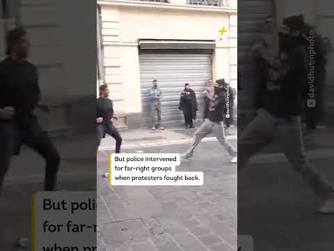 French Police Filmed Protecting Far-Right Attackers