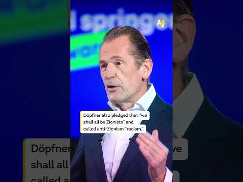 CEO of Axel Springer SE pledged “we shall all be Zionists”