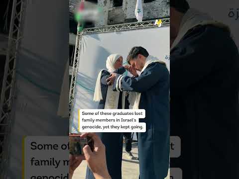 Medical Students Graduate Despite Genocide in Gaza.