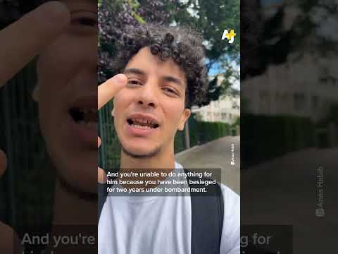 Egyptian activist locks Egyptian embassy to protest Egypt’s complicity blocking aid to Gaza