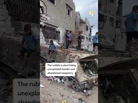 Palestinians Are Starting to Rebuild Amid Gaza’s Ruins