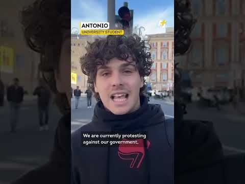 Protests for Gaza at Italy’s Nationwide Strike