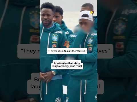 Brazil Football Stars Laugh At Indigenous Ritual
