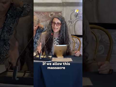 AJ+’s Dima Khatib Calls Out Israel’s Genocide at Vatican Event