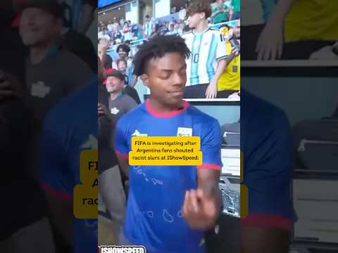 World Cup Argentina Fans Racially Abuse Streamer IShowSpeed