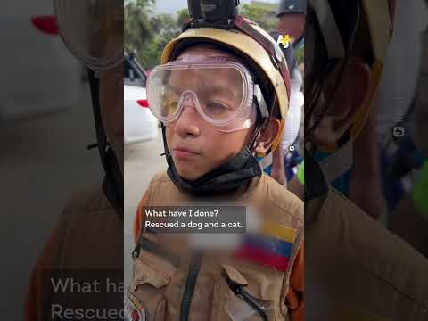 Venezuela’s Youngest Rescue Volunteer