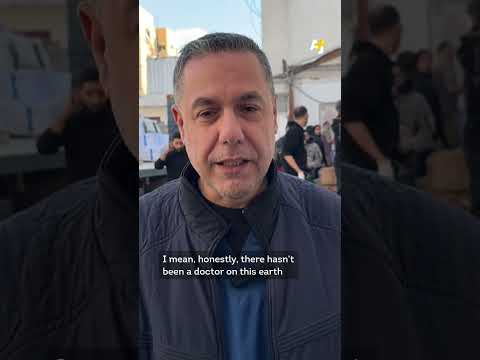Gaza Hero Doctor is Also A Father