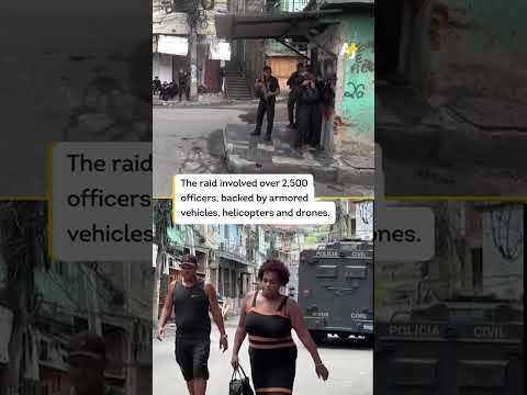 Rio de Janeiro Locals Gather Neighbors’ Bodies After Police Raid