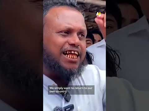 Rohingya Refugees Protest for Safe Return