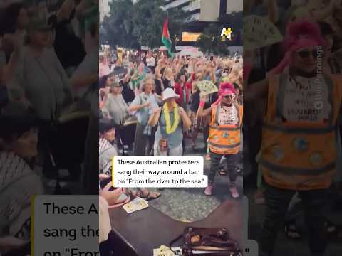 Pro-Palestine Protest Defies “River to the Sea” Ban in Australia