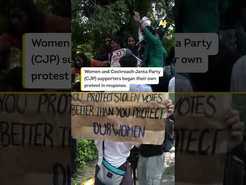 India Youth Protest for Justice in Elections and Women's Rights