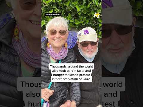 Couple in Assisted Living Join Fast for Gaza