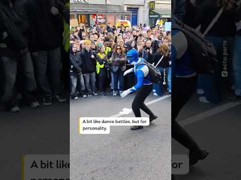 French Protesters Do ‘Aura Battles’