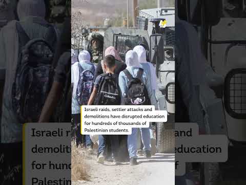 Israeli Official Vandalizes Palestinian School in East Jerusalem