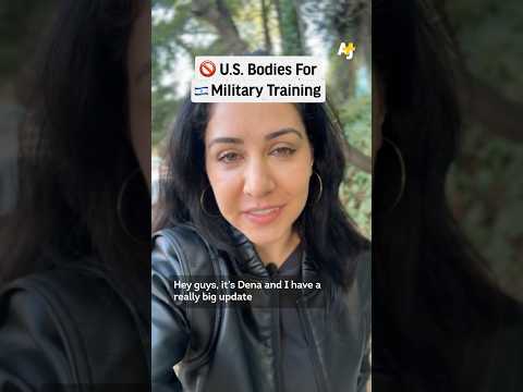 No American Bodies for Israeli Military Training