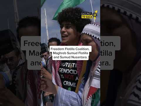 Global Sumud Flotilla Sails to Gaza