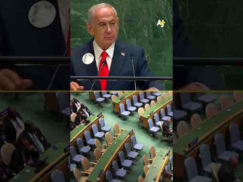Country Delegates Stage Mass Walk Out at the UN To Protest Netanyahu’s Speech