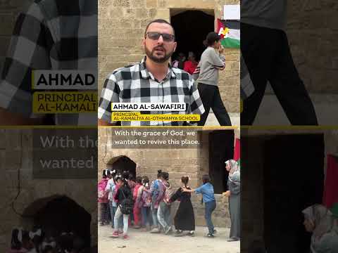 For the First Time in 2 Years, Palestinian Children Are Back at School