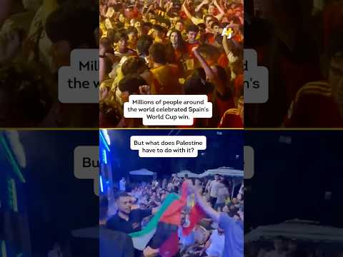 Palestinians Stand with Spain at the World Cup