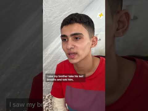 This Palestinian gymnast lost both his brother and his legs
