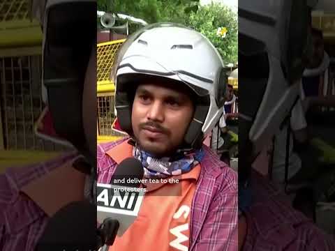 Food Donated to India “Cockroach” Protesters