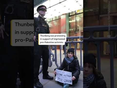 Greta Thunberg Arrested For Supporting PalAction Hunger Strikers