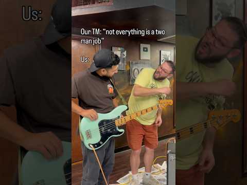 When the band does everything together…😂 #band #bandmemes #musicians #musician #newmusic