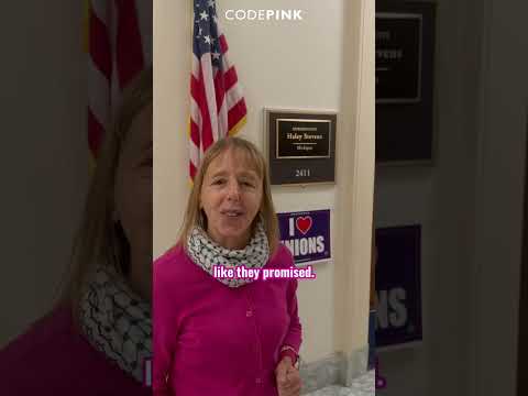 HALEY STEVENS BLOCKS HER OWN  CONSTITUENTS BUT WELCOMES AIPAC