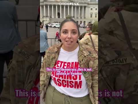 Veterans say: No War at Home, No War Abroad!