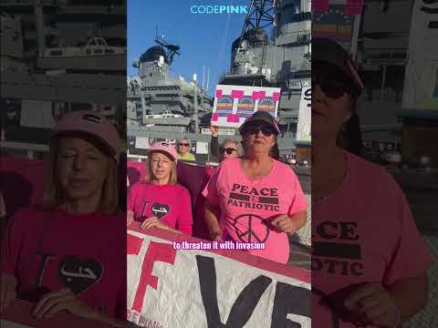 US NAVY: HANDS OFF VENEZUELA