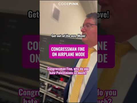 CONGRESSMAN FINE  ON AIRPLANE MODE