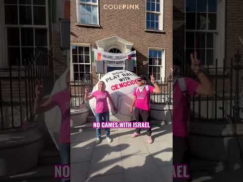 From Ireland No games with Genocide!