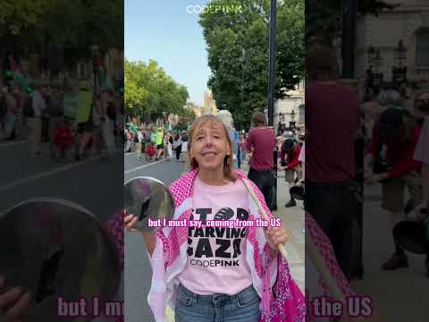 Stop Starving Gaza Rally in London