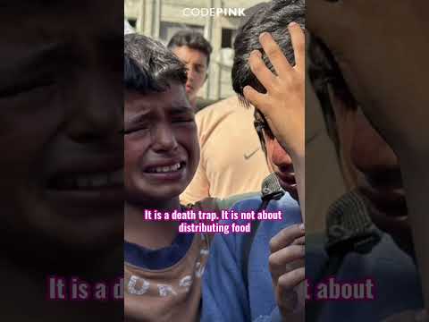 GAZA’S DEATH TRAP DISGUISED  AS “HUMANITARIAN”
