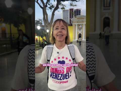 Peace delegation reports from Venezuela