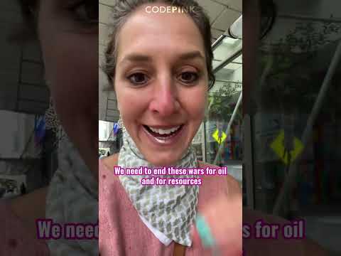 CODEPINK Disrupts Energy Secretary at AI War Expo