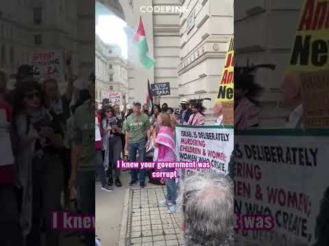 LONDON STANDS UP: NO  MORE WEAPONS TO ISRAEL