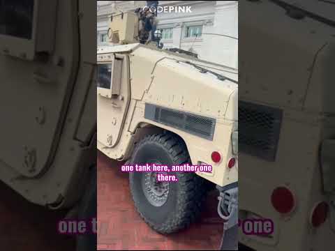 NO MILITARY ON OUR STREETS