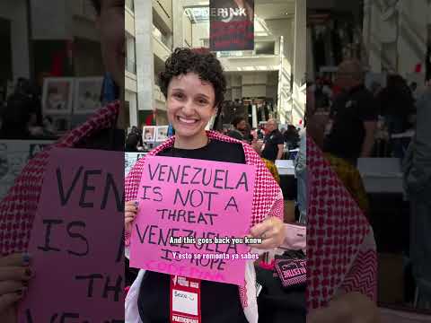 VENEZUELA IS NOT A THREAT VENEZUELA IS HOPE