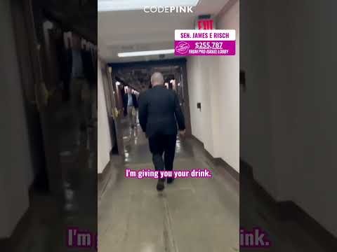SENATOR RISCH LEAVES HIS SODA... AND HIS CONSCIENCE