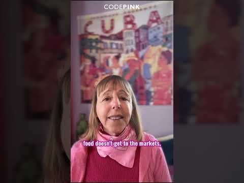 TRUMP IS TRYING TO STARVE THE CUBAN PEOPLE