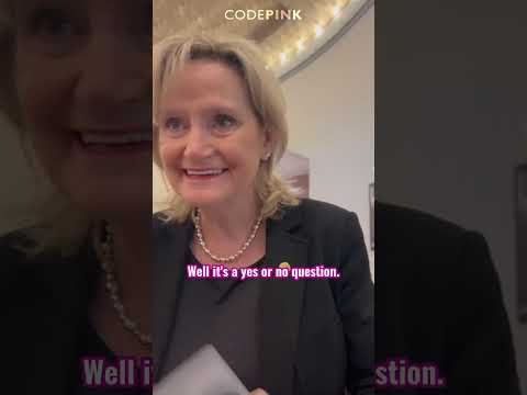 CINDY HYDE-SMITH RESPONDS  TO GENOCIDE WITH AN EVIL LAUGH