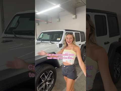 Car shopping 🤪💕✨ #fyp #viral #momandaughter #ootd #grwm #preppy #lifestyle