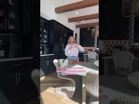 Asked Ell what she wants for Christmas 🤣🎄💕😅 #fyp #viral #momanddaughter #ootd #funny #grwm