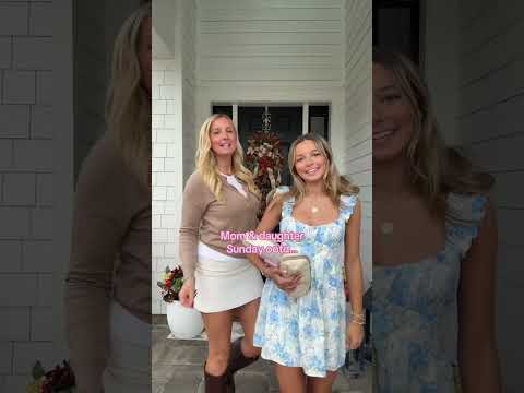 Mom and daughter ootd #💕🫶🏼✨ #momanddaughter #fyp #viral #grwm #ootd #hair #christian